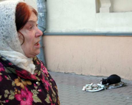Our Waifs Owner Elderly lady owner of our waif