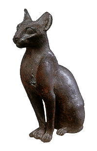Bastet, the famous Egyptian cat